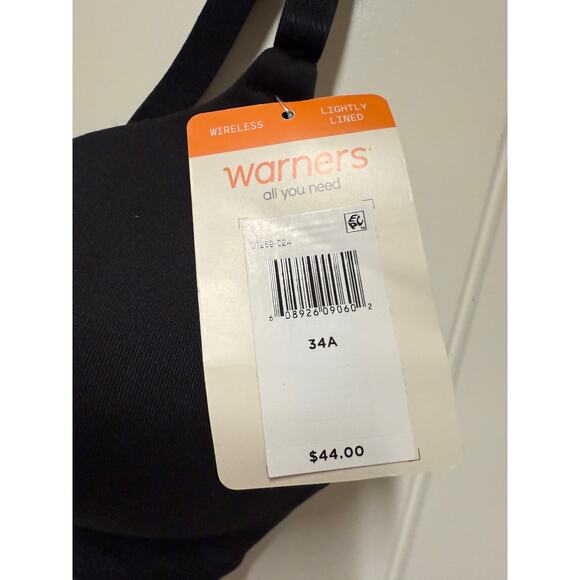 Warner's Women's Cloud 9 Super Soft Wireless Lightly Lined Comfort Bra 1269 34A - Picture 4 of 6